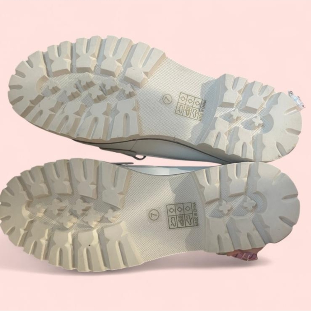 White Loafers Shoes - Picture 7 of 10